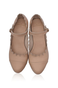 Bonita Mary Jane Leather Heels (Sz. 6 - 13)