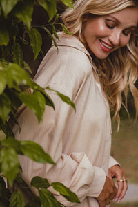 Calin Long Sleeve Oversized Shirt (Sale)