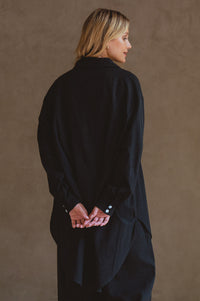 Calin Long Sleeve Oversized Shirt (Sale)
