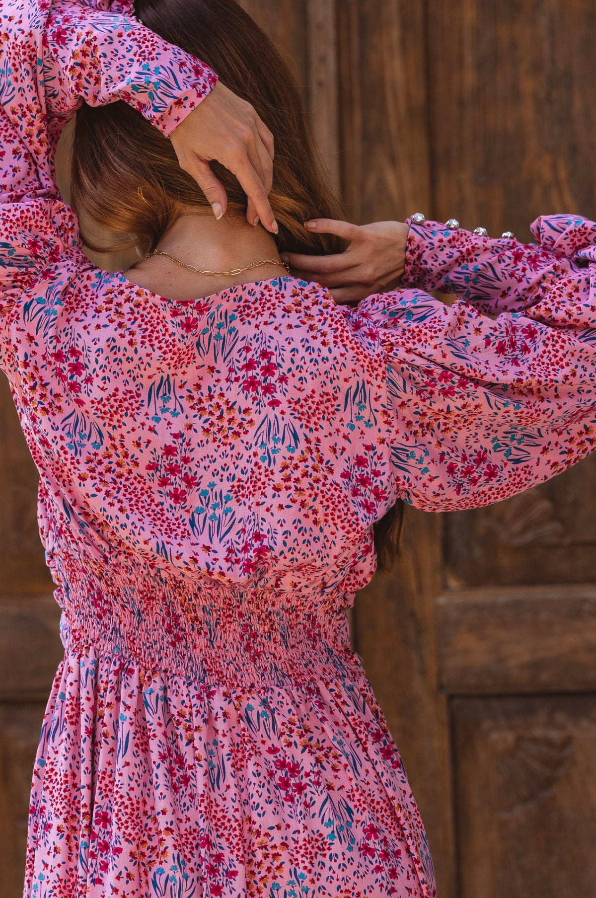 Elise Long Sleeve Maxi Dress (Sale)