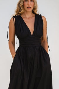 Rafina Goddess Cotton Maxi Dress