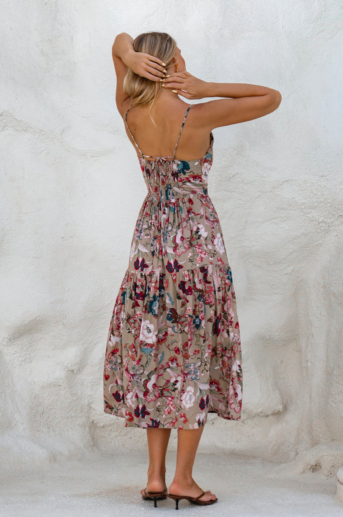 Sea Dreamer Strappy Midi Dress