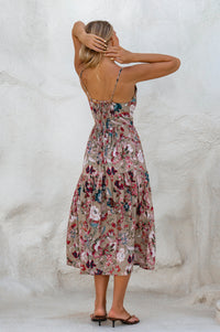 Sea Dreamer Strappy Midi Dress