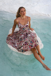 Sea Dreamer Strappy Midi Dress