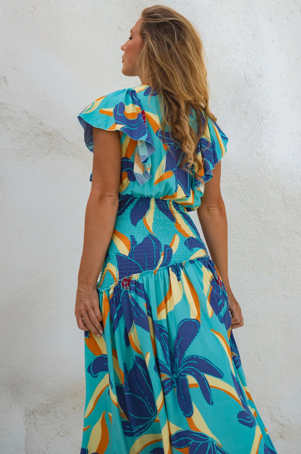 Sunshine Bohemian Midi Dress (Sale)