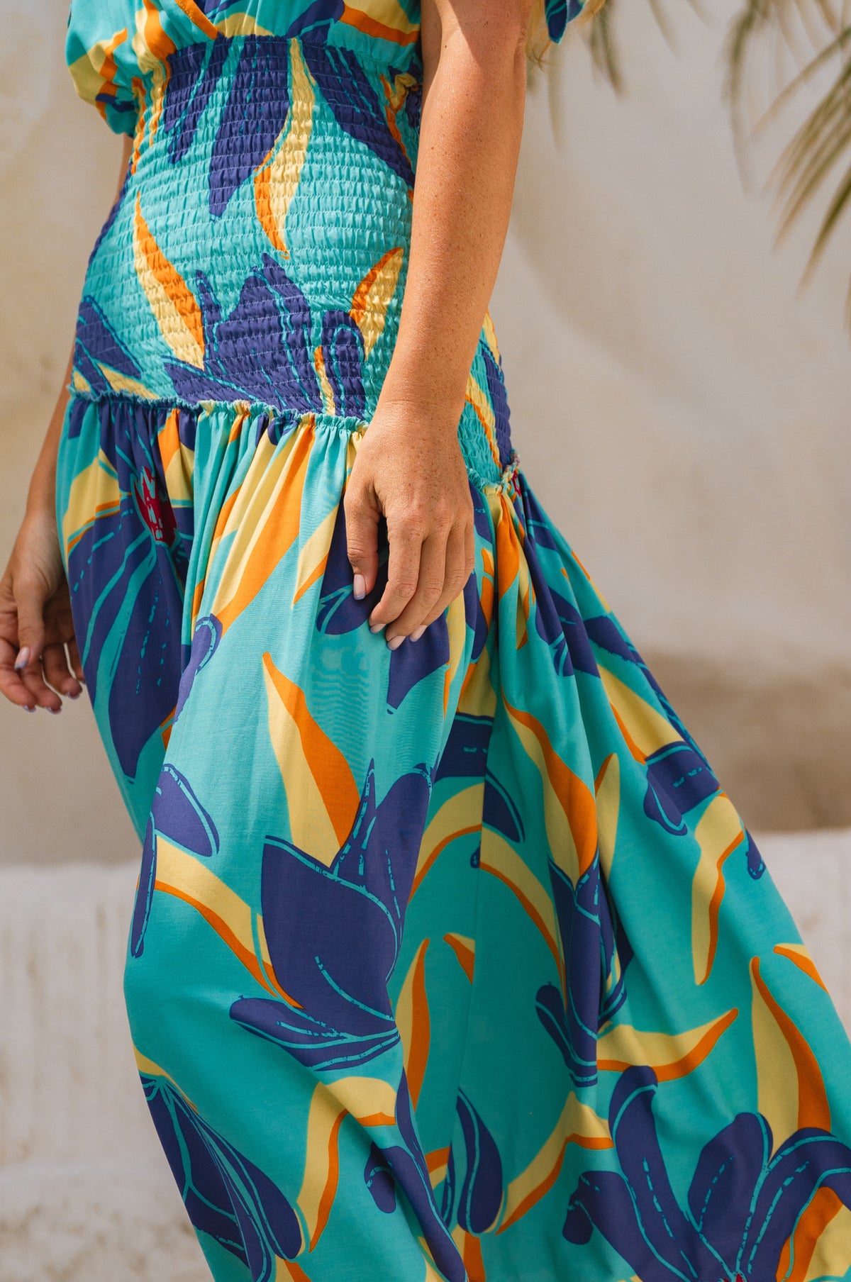 Sunshine Bohemian Midi Dress (Sale)