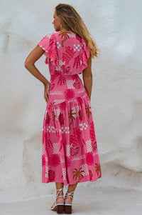 Sunshine Bohemian Midi Dress (Sale)