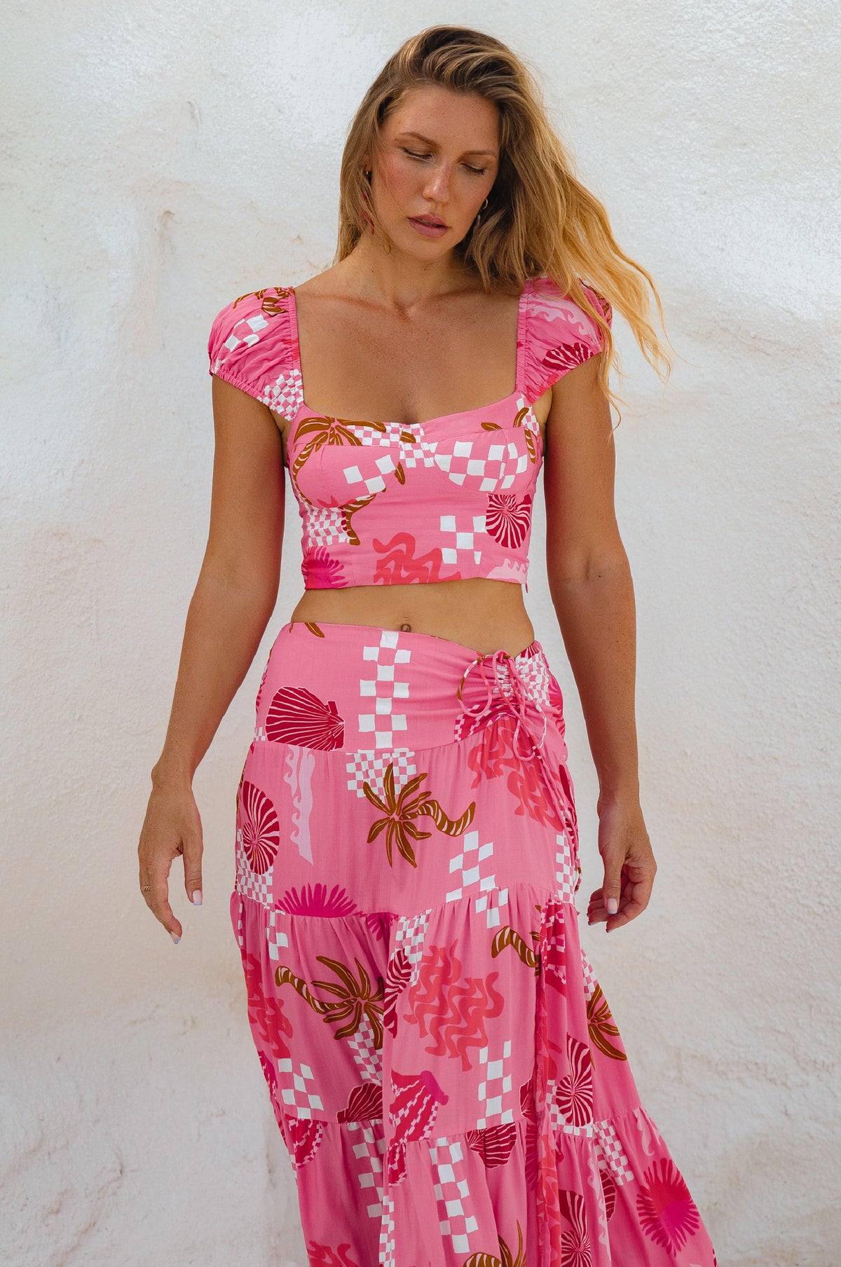 Tropicana Summer Cropped Top (Sale)