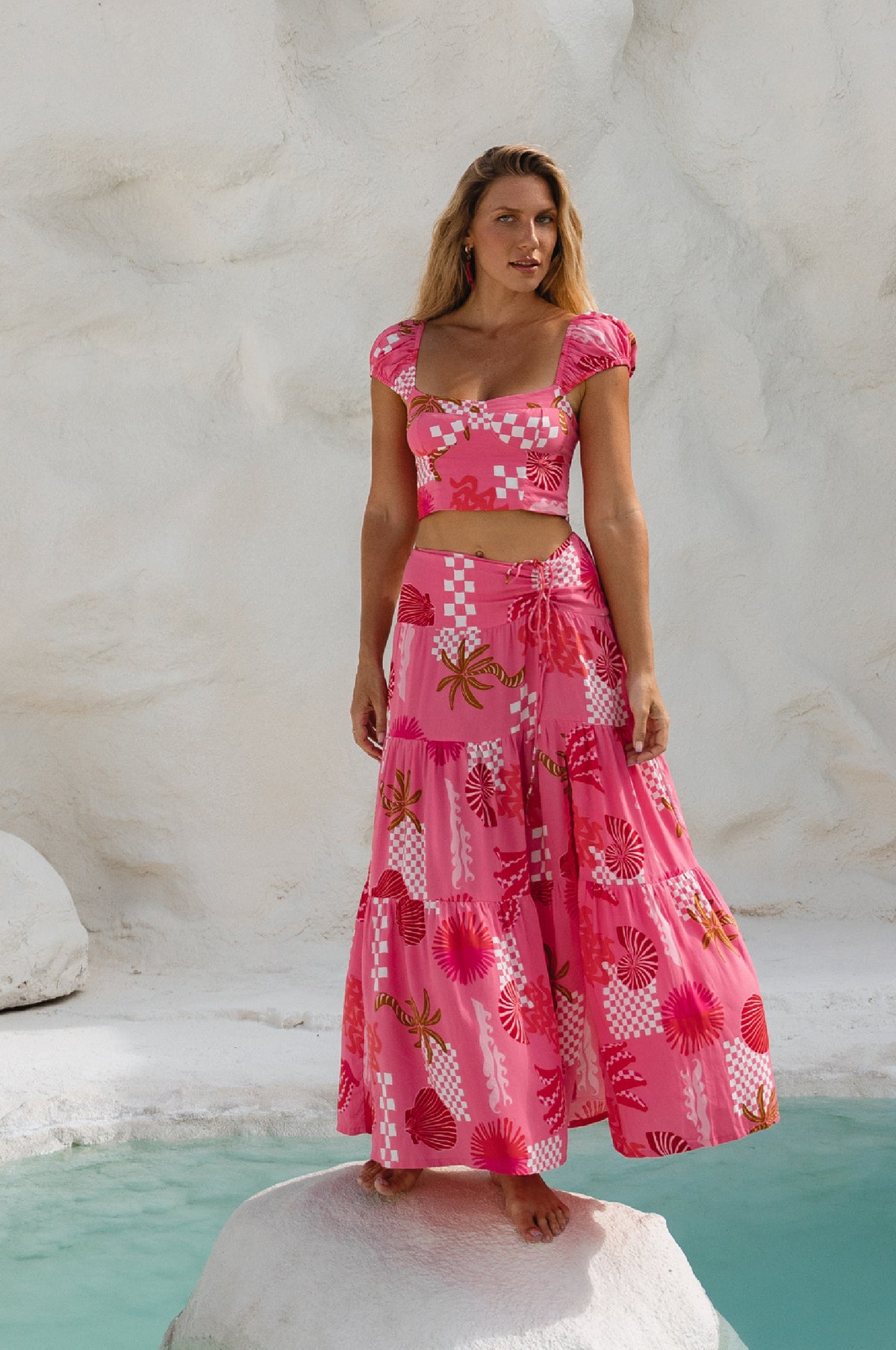 Tropicana Summer Cropped Top (Sale)