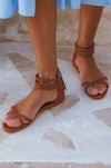 Calypso Braided Leather Sandals