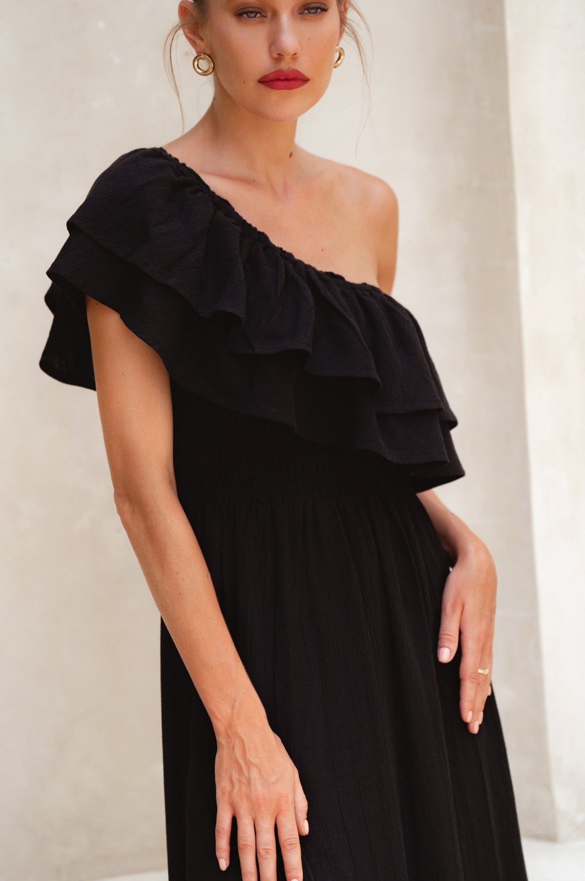 Guadalupe Ruffled Maxi Dress (Sale)
