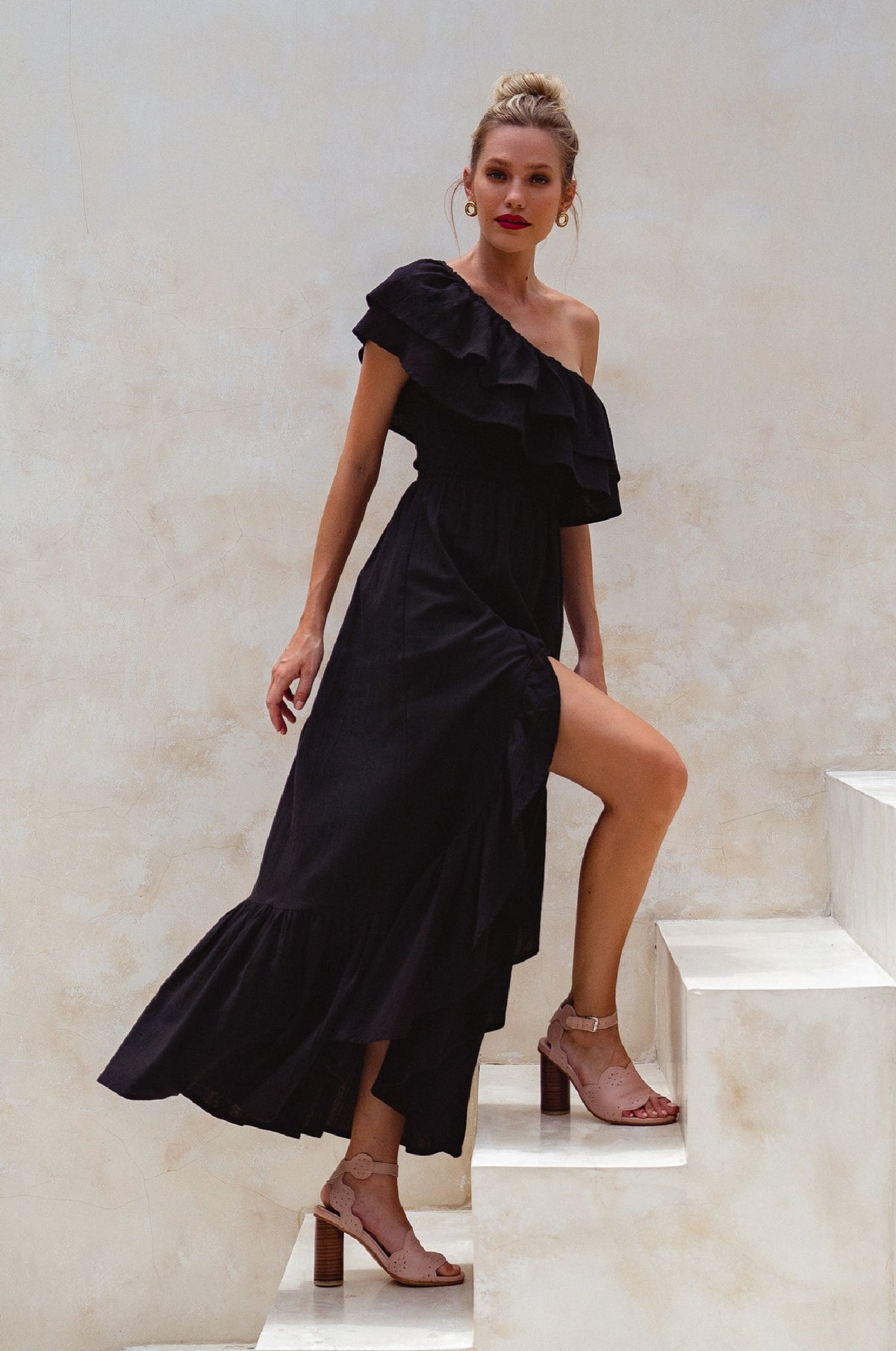 Guadalupe Ruffled Maxi Dress (Sale)