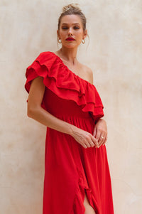 Guadalupe Ruffled Maxi Dress (Sale)