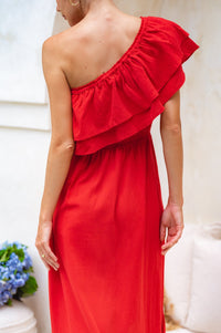 Guadalupe Ruffled Maxi Dress (Sale)