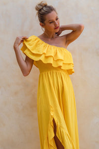 Guadalupe Ruffled Maxi Dress (Sale)
