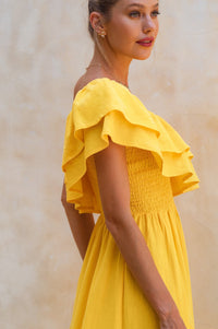 Guadalupe Ruffled Maxi Dress (Sale)