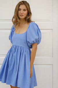 Strawberry Fields Puff Sleeve Mini (Sale)