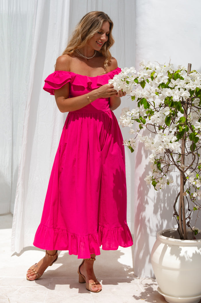 Alethea Summer Midi Dress
