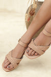 Alexa Strappy Leather Sandals (Sz. 6.5)