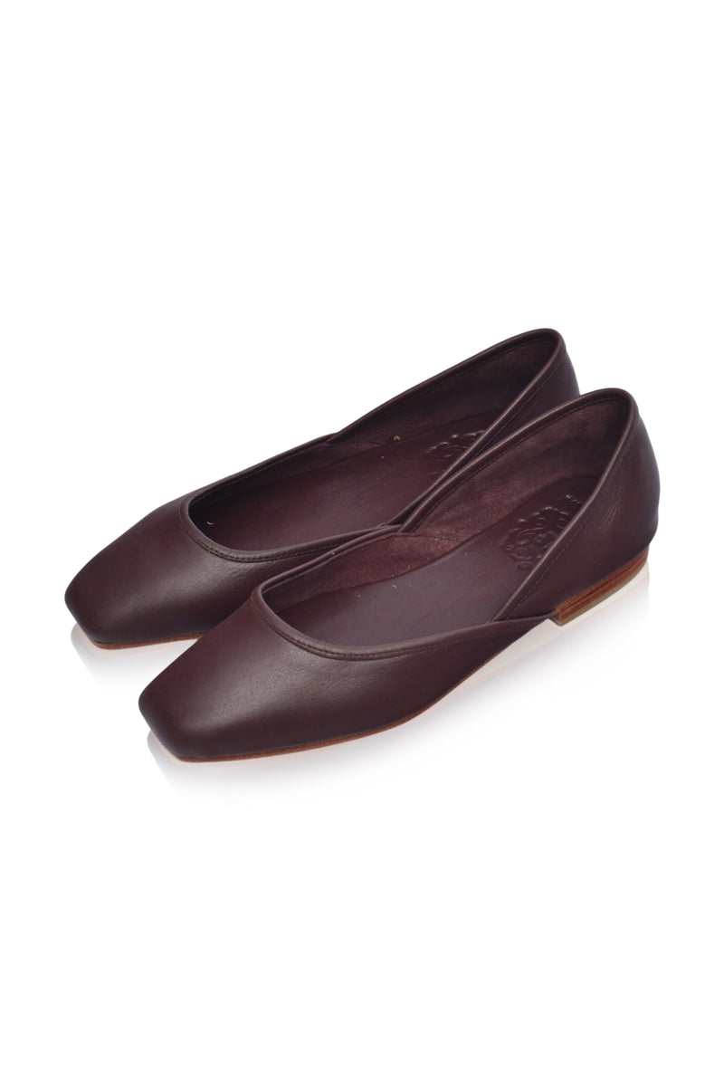 Amore Square Toe Ballet Flats (Sz. 7)