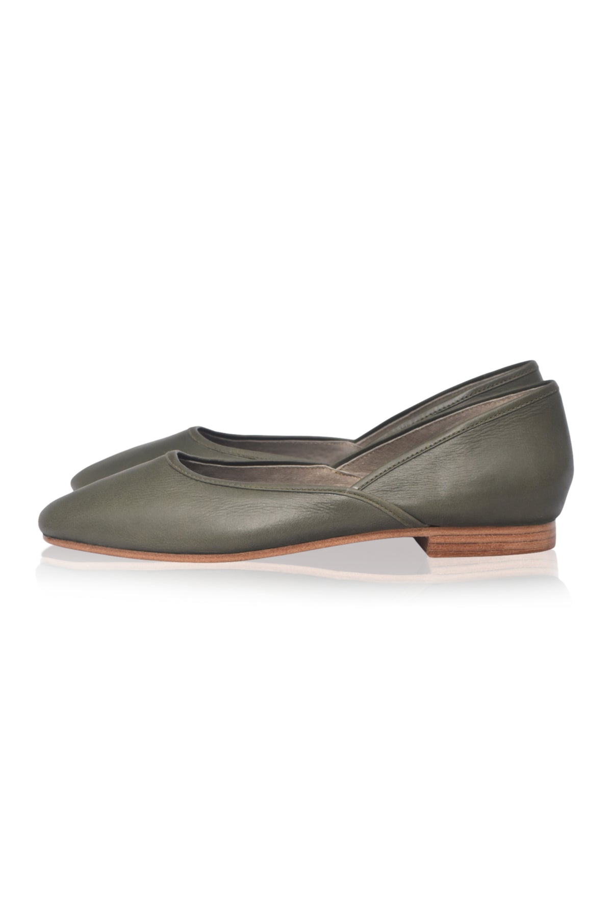 Amore Square Toe Ballet Flats (Sz. 8.5 & 10)