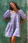Andrea Babydoll Cotton Mini Dress