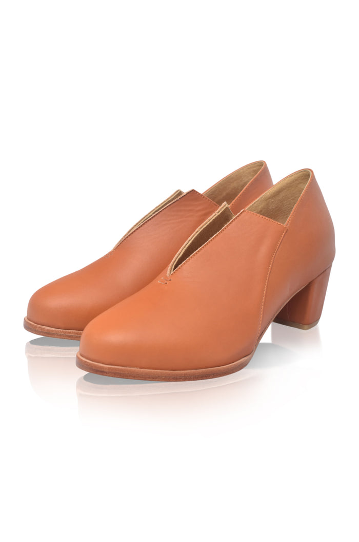 Ange Leather Booties — handmade by Bali ELF