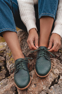 Aspen Brogue Leather Oxfords