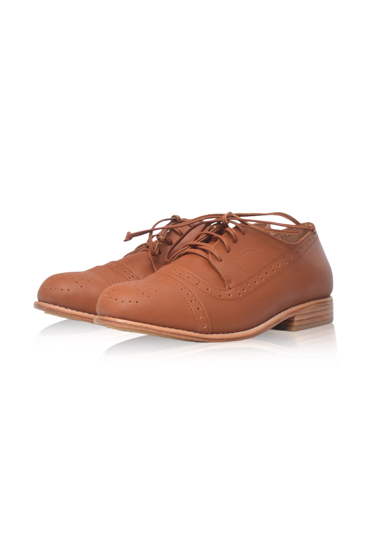 Aspen Brogue Leather Oxfords