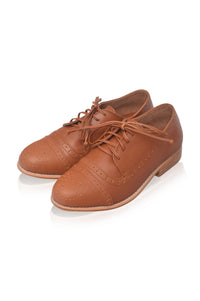 Aspen Brogue Leather Oxfords