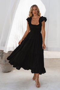 Aura Ruffled Maxi Dress