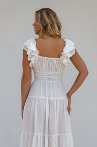 Aura Ruffled Maxi Dress