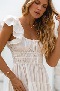 Aura Ruffled Maxi Dress