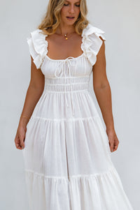 Aura Ruffled Maxi Dress
