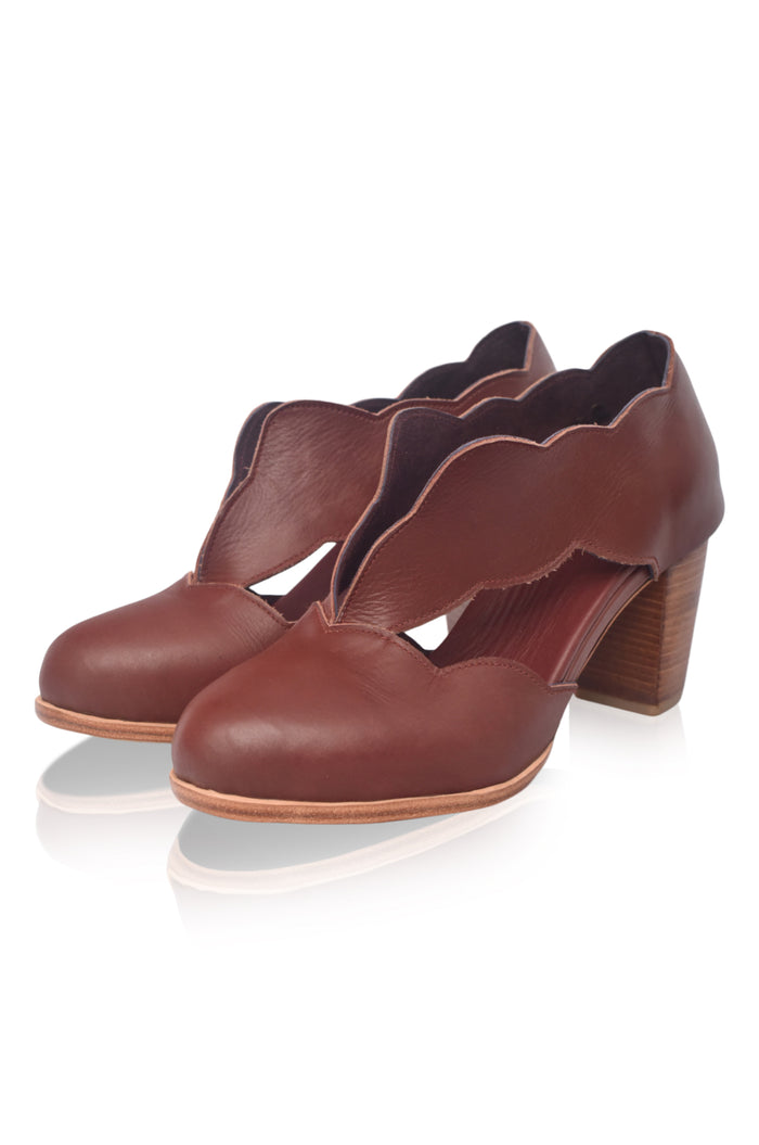 Blooms Block Heel Booties (Sz. 8.5)