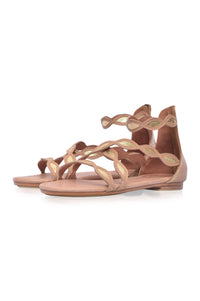 Blossom Leather Sandals (Sz. 11)