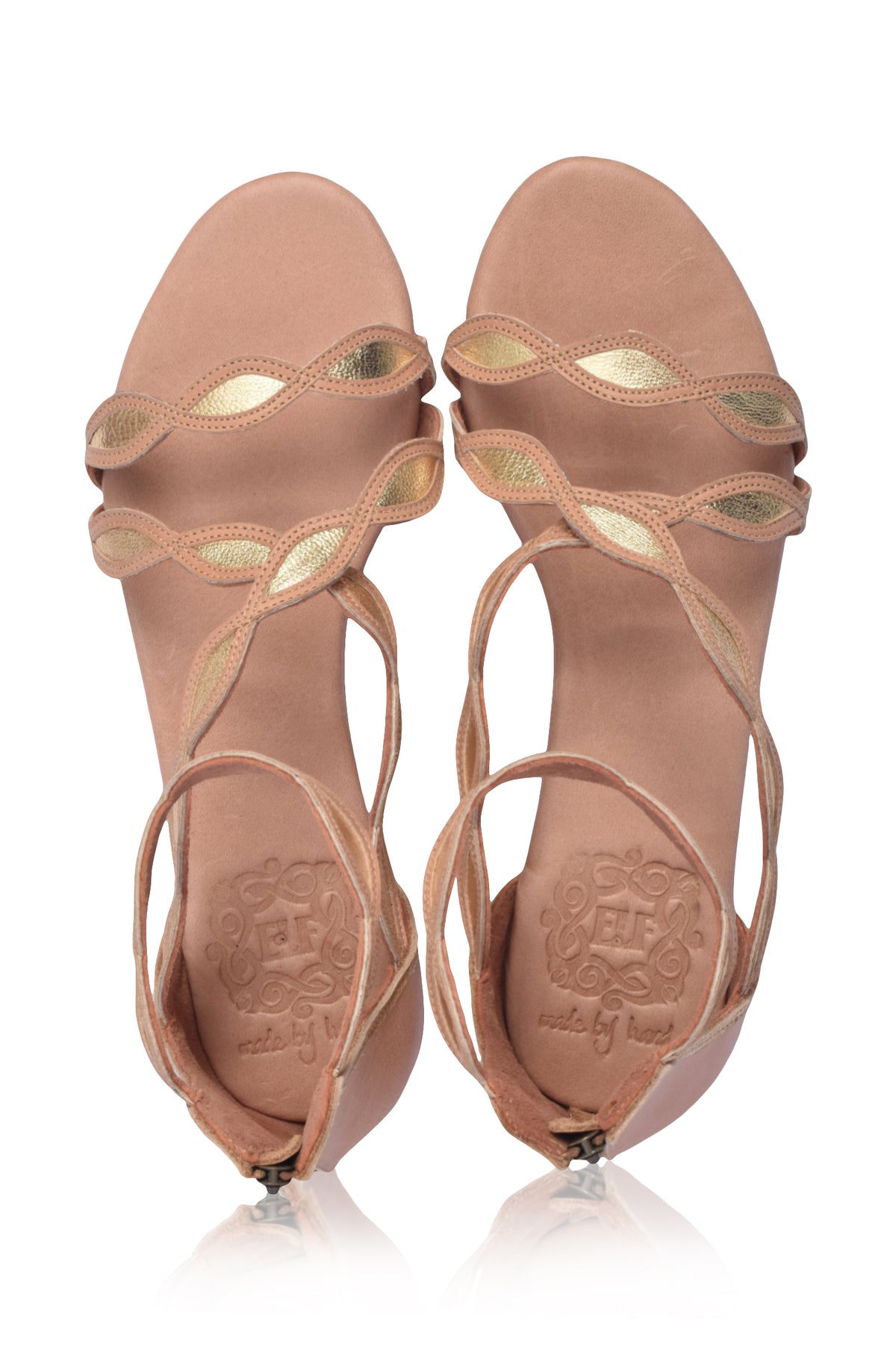 Blossom Leather Sandals (Sz. 11)