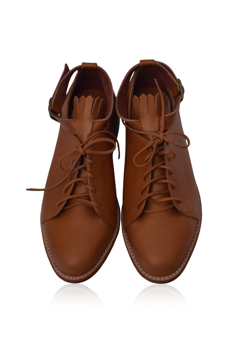 Boston Leather Oxfords (Sz. 7, 8.5 & 9)