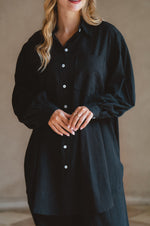 Calin Long Sleeve Oversized Shirt