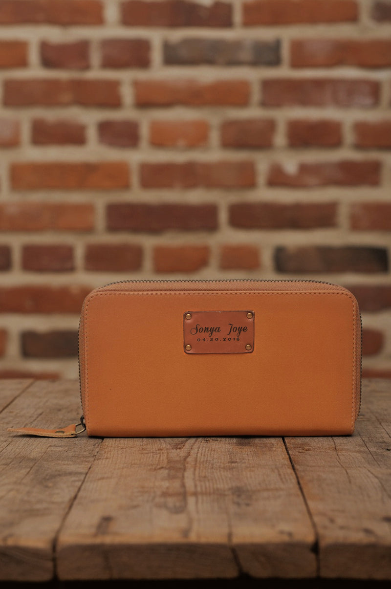 Canyon Personalized Leather Wallet