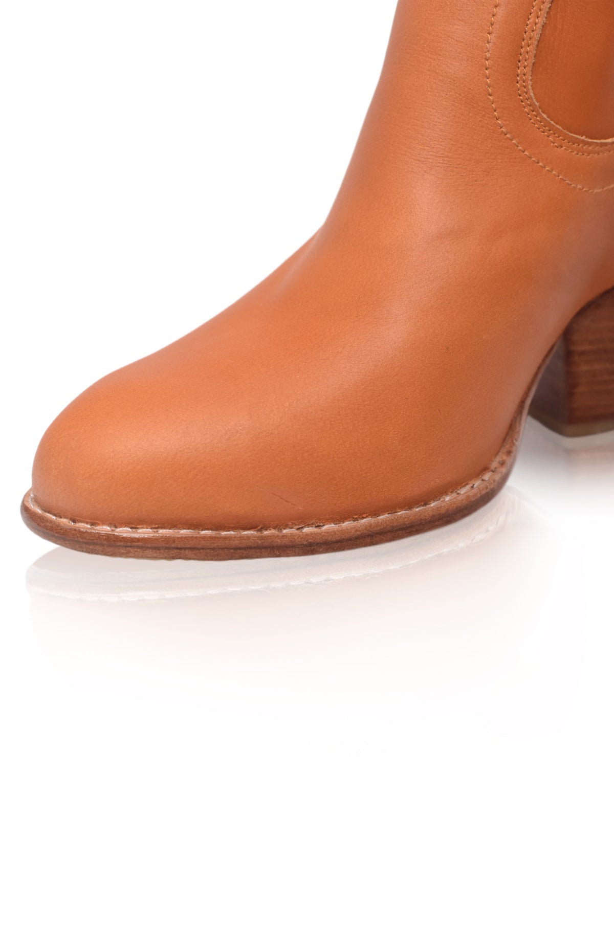 Charro Cowboy Leather Boots (*Sz. 8.5)