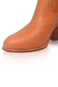 Charro Cowboy Leather Boots (*Sz. 8.5)