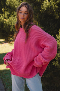 Cloud Nine Long Sleeve Cotton Sweater