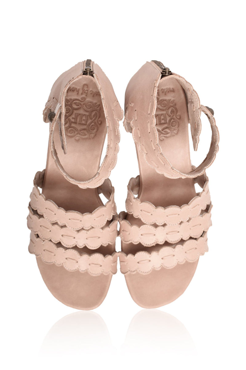 Seaside Leather Sandals (Sz. 5, 6.5 & 7.5)