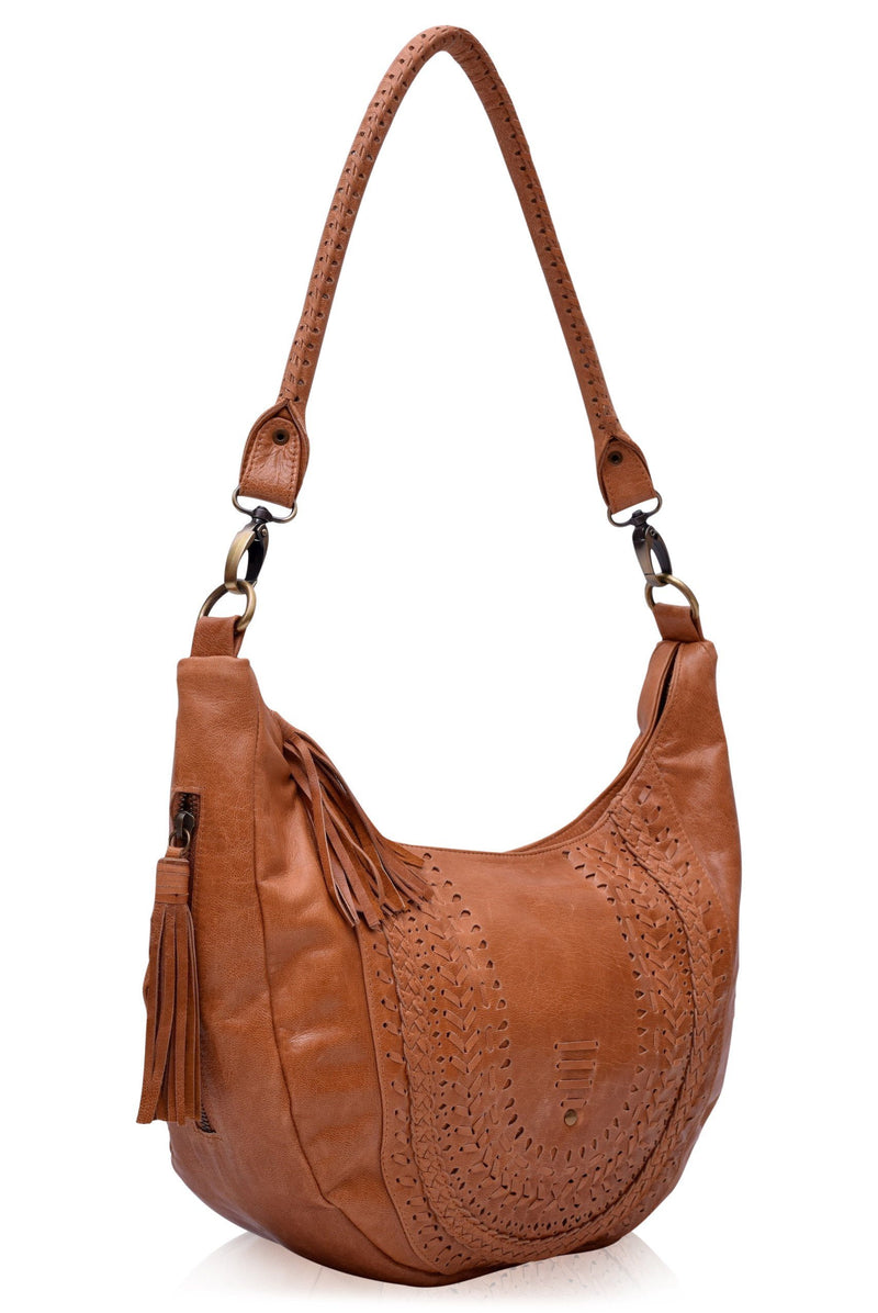 Elysian Coast Leather Crossbody Bag (Sale)