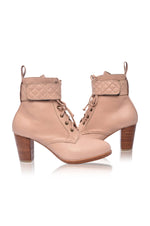 Fine Lover Leather Booties