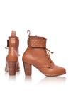 Fine Lover Leather Booties