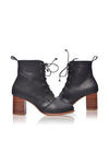 Giselle Leather Heel Booties