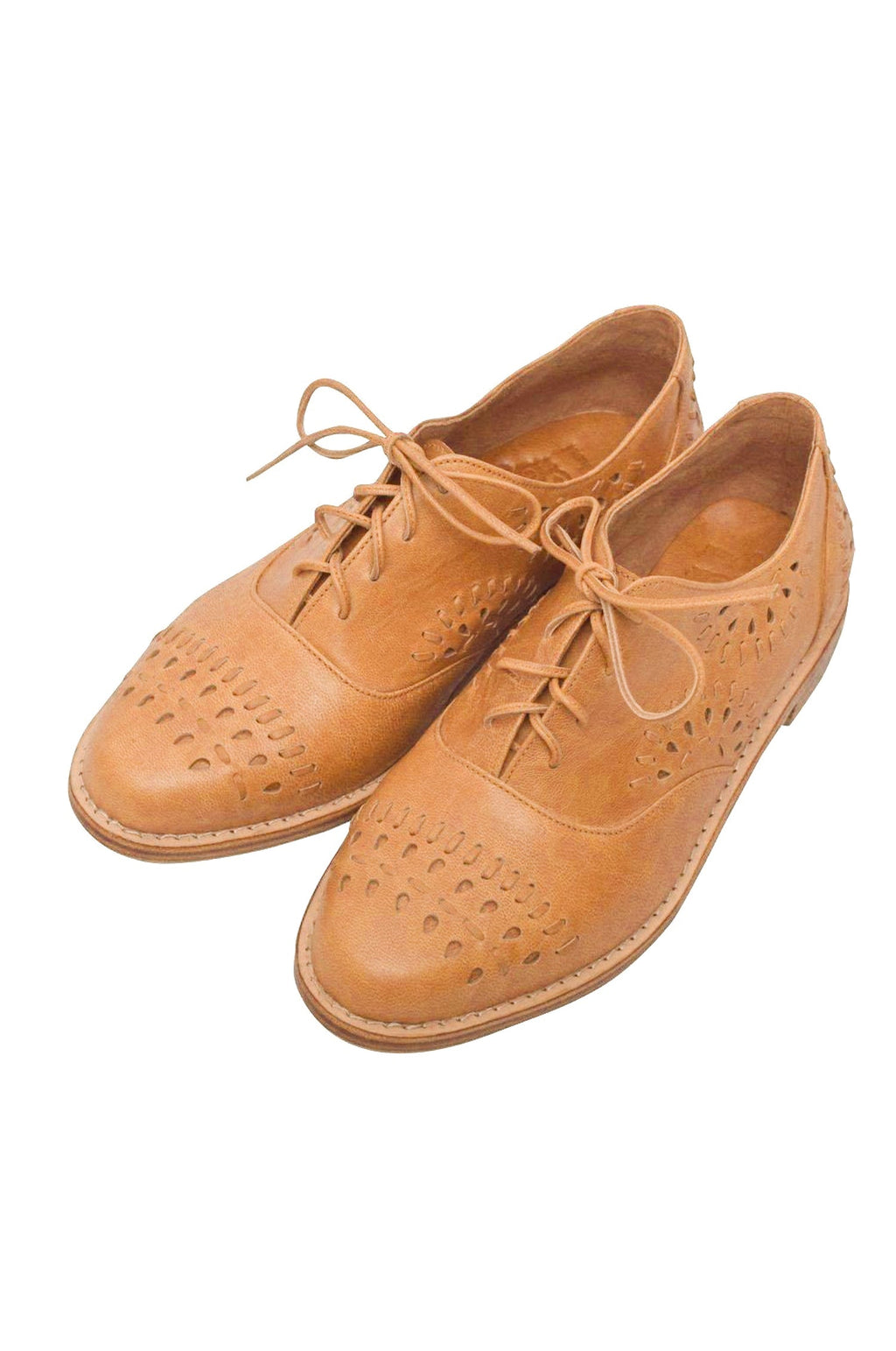 Heartbreak Leather Oxfords (Sz. 5, 11 &12)