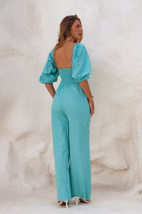 Heaven Bay Linen Jumpsuit